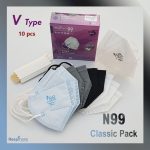 ماسک وی تایپ N99 رسپی نانو بسته 10 عددی - تصویر 20
