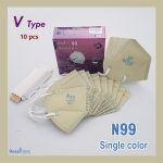 ماسک وی تایپ N99 رسپی نانو بسته 10 عددی - تصویر 17