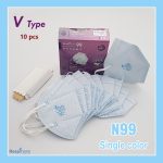 ماسک وی تایپ N99 رسپی نانو بسته 10 عددی - تصویر 15