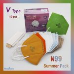 ماسک وی تایپ N99 رسپی نانو بسته 10 عددی - تصویر 8