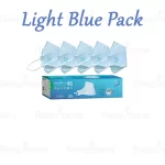 ماسک فیش تایپ (سه بعدی) N95 رسپی نانو سایز بزرگ بسته 25 عددی - تصویر 3