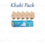 ماسک فیش تایپ (سه بعدی) N95 رسپی نانو سایز بزرگ بسته 25 عددی - تصویر 6