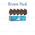 ماسک فیش تایپ (سه بعدی) N95 رسپی نانو سایز بزرگ بسته 25 عددی - تصویر 7