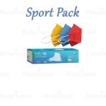 ماسک فیش تایپ (سه بعدی) N95 رسپی نانو سایز بزرگ بسته 25 عددی - تصویر 16