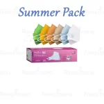 ماسک فیش تایپ (سه بعدی) N99 رسپی نانو بسته 25 عددی سایز بزرگ - تصویر 8