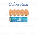 ماسک فیش تایپ (سه بعدی) N95 رسپی نانو سایز بزرگ بسته 25 عددی - تصویر 21