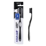 مسواک مدل کربن وایت با برس نرم آل وایت AllWhite - تصویر 2