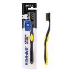 مسواک مدل کربن وایت با برس متوسط آل وایت AllWhite - تصویر 2